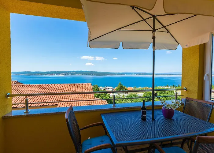 Apartman Besonderes Penthouse-apartment Auf Zwei Etagen - Nur 450 Meter Zum Crikvenica